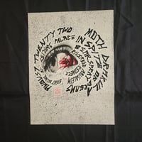 Seizure Palace 08/22 PDX screen print poster