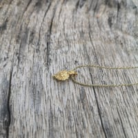 Image 2 of Tiny Vintage Gold Amulet