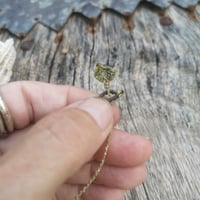 Image 3 of Tiny Vintage Gold Amulet