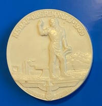 Image 1 of Inter-War (Nazi Germany) 1939 NSDAP Council Day Badge (Oberdonau District) - Original Issue