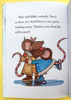 Mice on the Ice original art: Millie Hugs Ivy