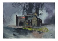 'Haunted House' A4 Limited Edition Giclée Print
