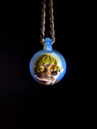 Image 1 of Bonsai tree pendant backed with ghost.