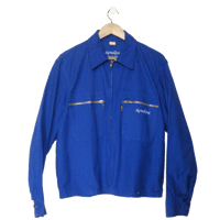Image 2 of BLOUSON GARAGE / COTON BLEU / UPCYCLING / TAILLE M / VAN LIFE