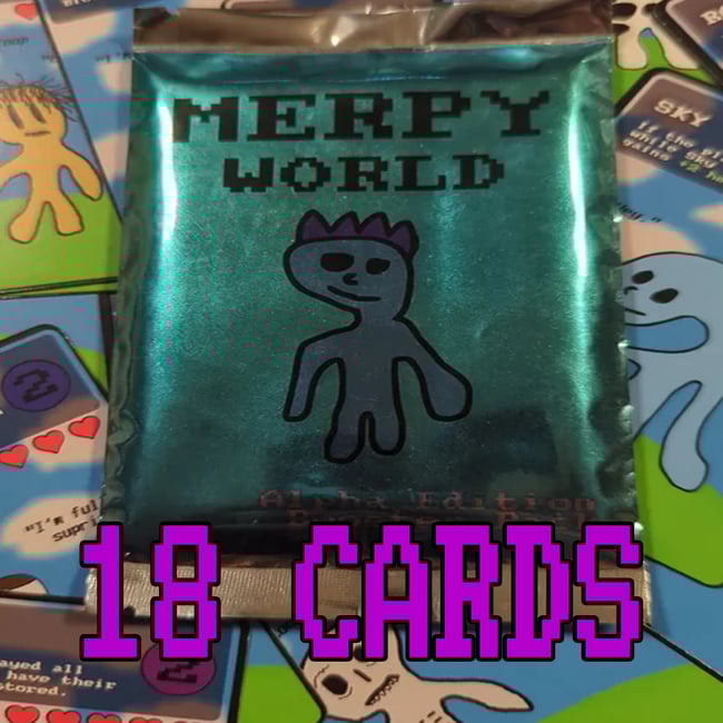 Merpy World TCG Pack (18 cards)
