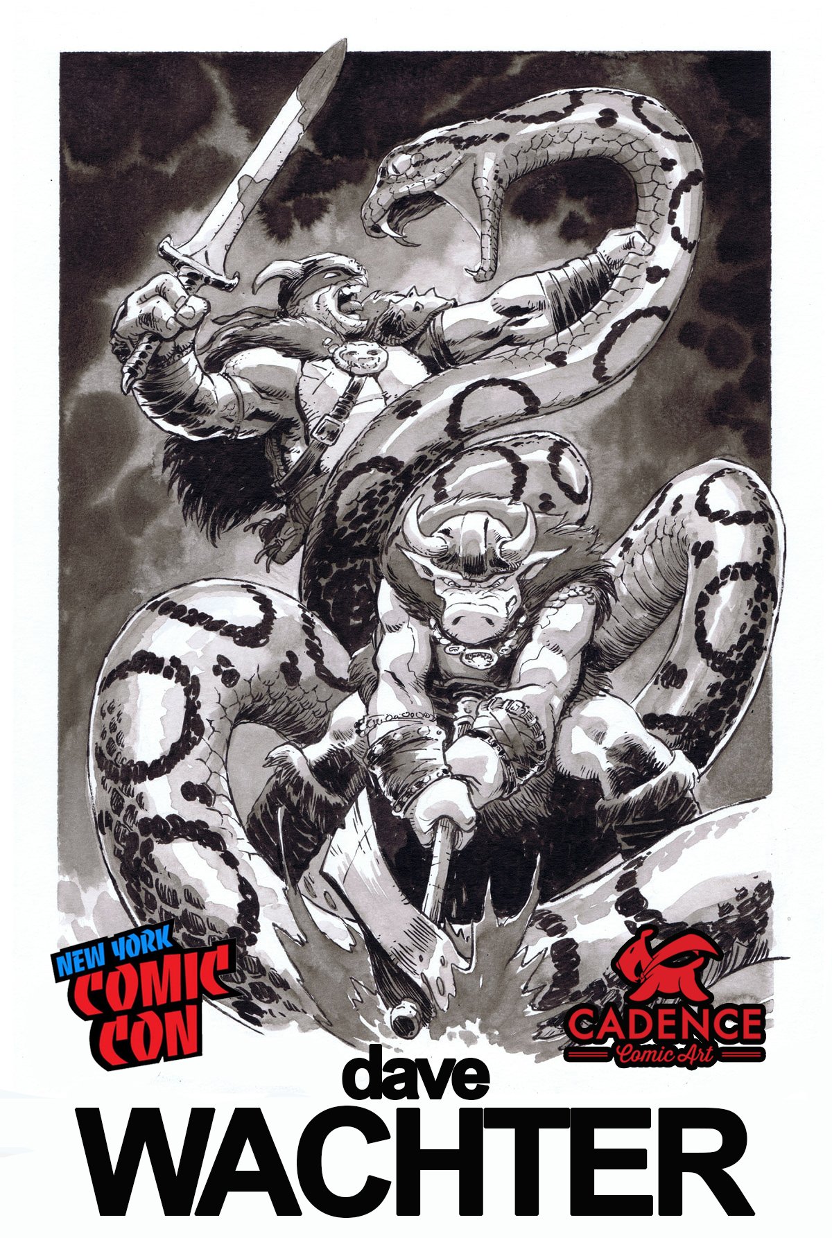Image of Dave Wachter : NYCC 2023 Commissions (Mail Order Available) Available NOW