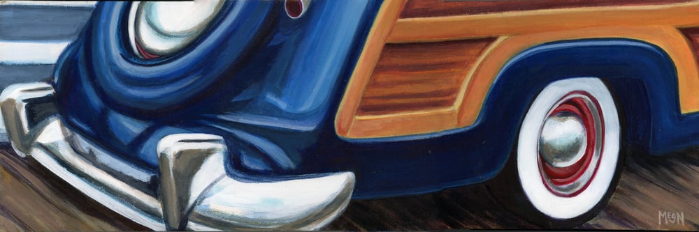 "Blue Woodie" SIGNED ORIGINAL 