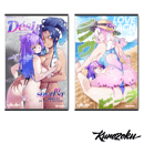 Image 1 of Illegal Waifu x Kurozoku Wallscrolls