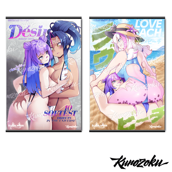 Image of Illegal Waifu x Kurozoku Wallscrolls