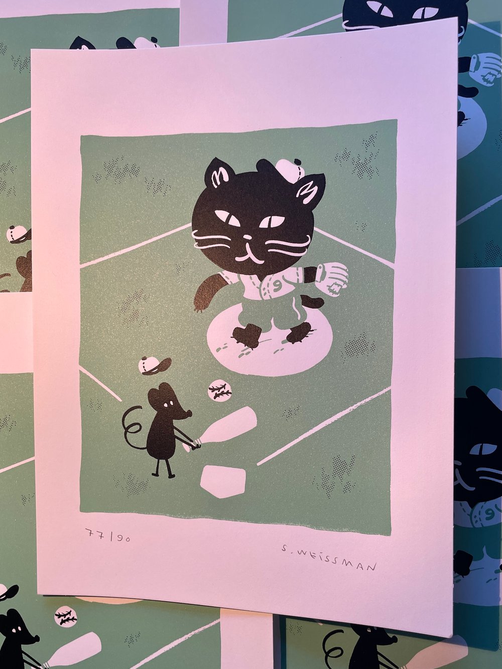 FOUND: Tiny Joe & Junior print series by STEVE