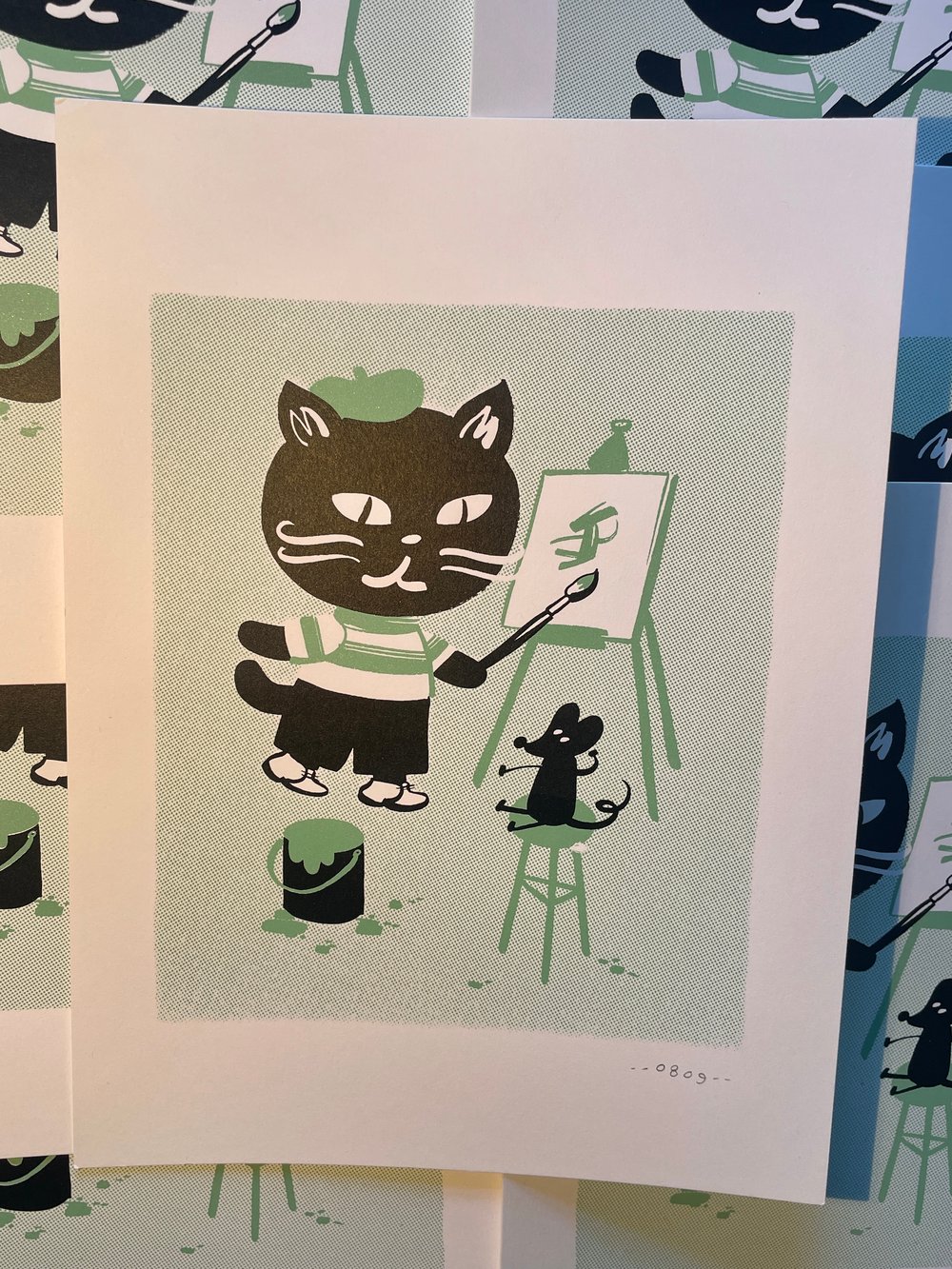 FOUND: Tiny Joe & Junior print series by STEVE
