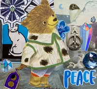 Harmony Bear, Blue Crystal