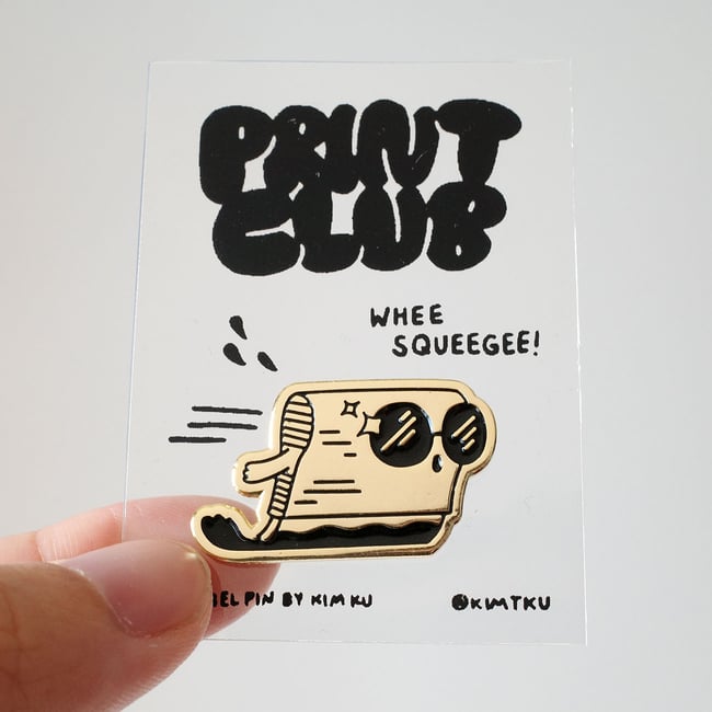 Print Club: Enamel Pin