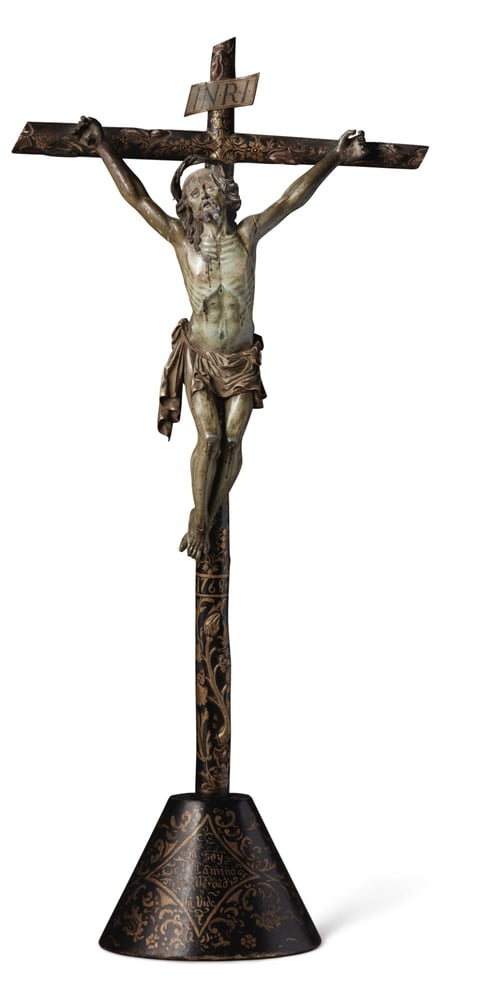 Image of An impressive 18th century Spanish-Filipino Crucifix