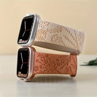 Image 2 of iPhone wildflower silicon watchband