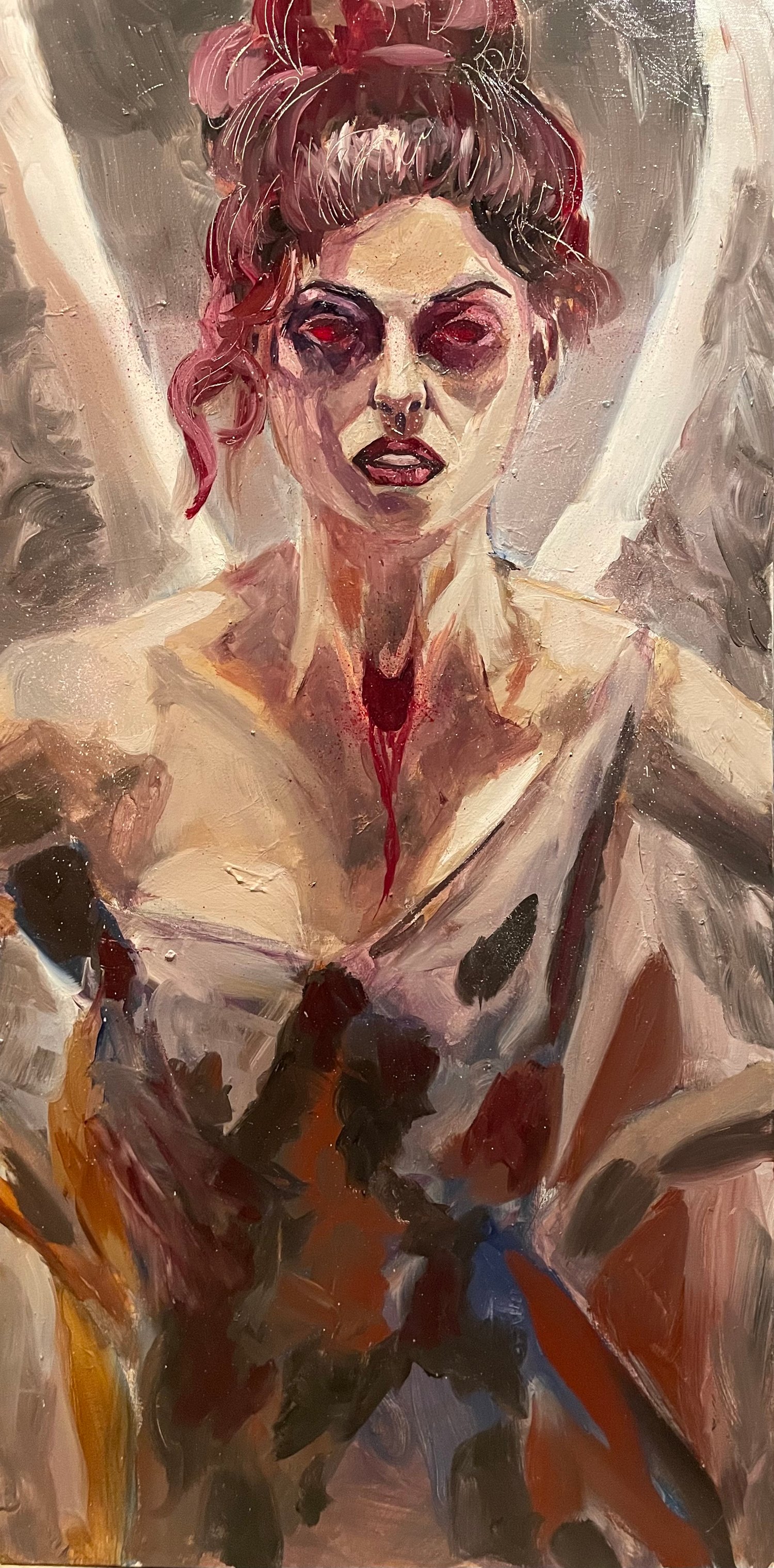 Daily painting - The Angel of blind fury