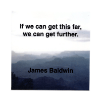 FURTHER JAMES BALDWIN STICKER