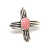 Pink Zia Ring (Adjustable Size 7.5)