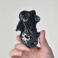 Pete The Catstronaut Vinyl Sticker