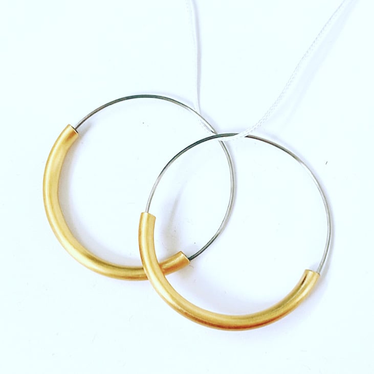 Image of Arracades Reflex acerOr. Pendientes Reflejo acerOro.