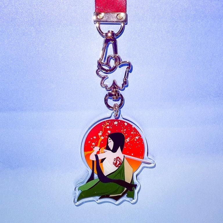 Warrior Keychain Lanyards Image 2