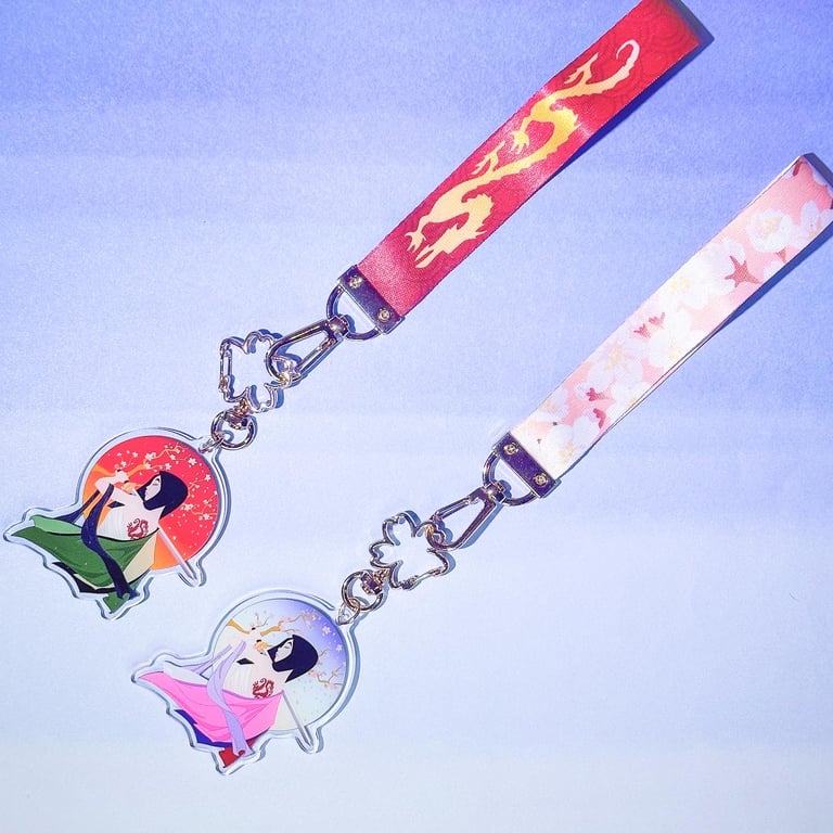 Warrior Keychain Lanyards