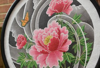 Image 2 of Peony and Butterfly (Original)