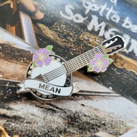Image 2 of Mean Banjo Enamel Pin