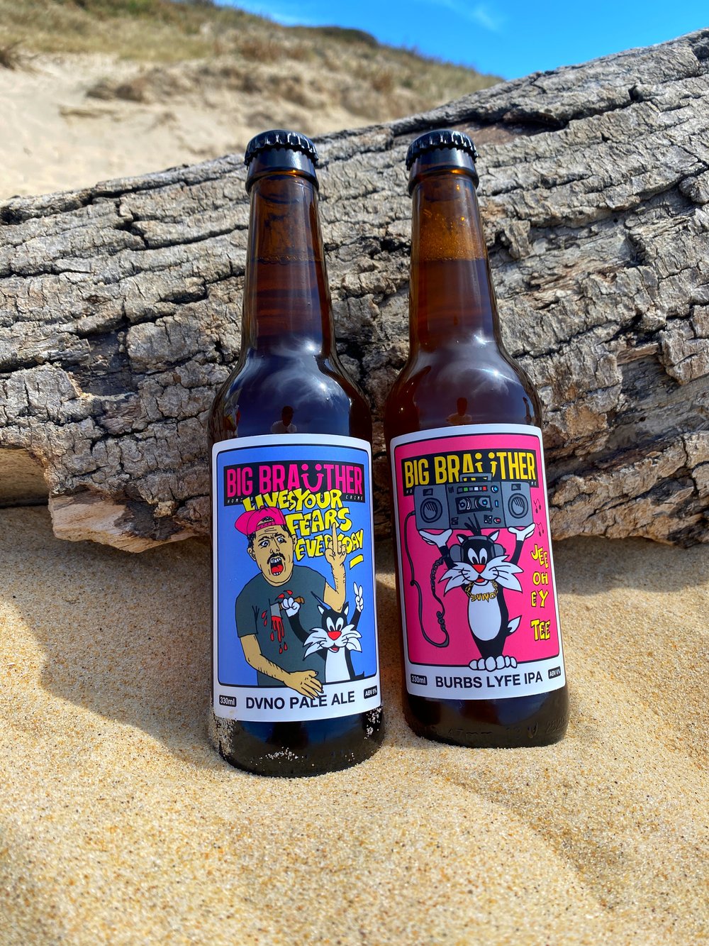 Image of THE DVNO PALE ALE & THE BURBS LYFE IPA