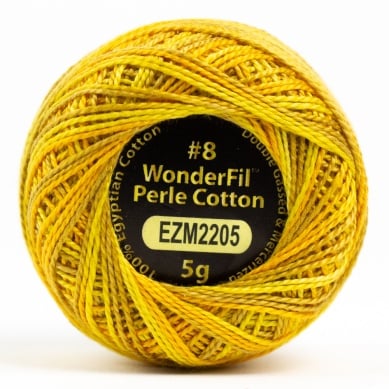 Image of EZM2205 Marigold Eleganza Perle Cotton By 8 Alison Glass