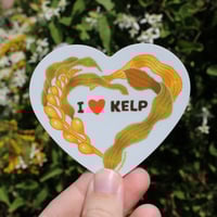 Image 1 of I Love Kelp 3” Sticker
