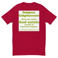 Image 3 of Religious Enlightenment Fitted Short Sleeve T-shirt