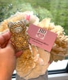 Rhinestone teddy phone grip 