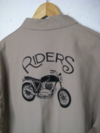 Image 4 of VESTE WORKER / BEIGE / UPCYCLING / TAILLE 2XL / RIDERS