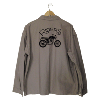 Image 1 of VESTE WORKER / BEIGE / UPCYCLING / TAILLE 2XL / RIDERS