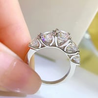 Image 3 of Serenity Moissanite Ring