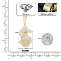 Image 5 of Animal Moissanite Pendant