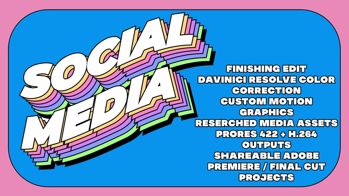 Image of SOCIAL MEDIA CONTENT EDIT