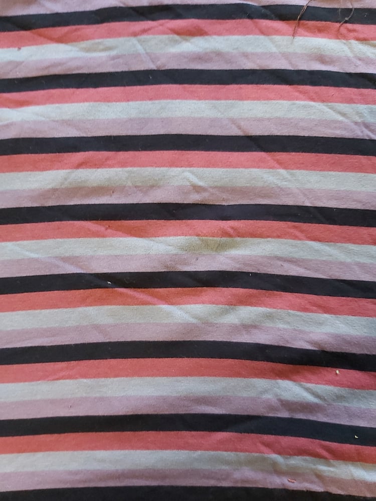 Image of Black/pink/lilac stripe