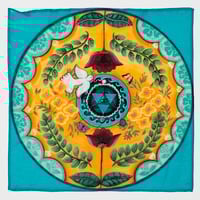 Peace Merkaba scarf- for collective healing