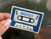 Image 1 of [STICKERS] Indigo Cassette