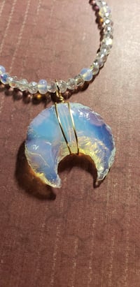 Image 1 of Opalite Moon Dreams Necklace 2