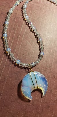 Image 2 of Opalite Moon Dreams Necklace 2