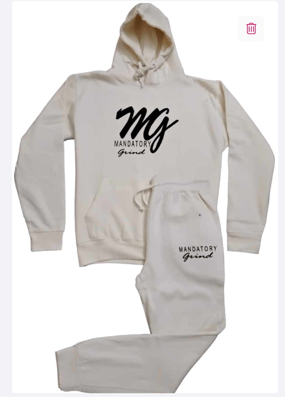 Image of Mandatory Grind MG Logo Print