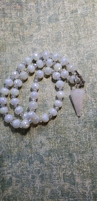 Quartz Crystal Pendulum Necklace