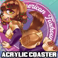 Image 1 of American Foxhound - Acrylic Coaster