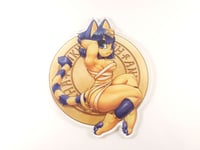 Image 3 of Wrapped Egyptian Cat - Acrylic Coaster