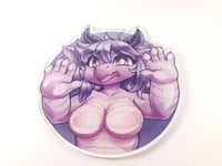 Image 3 of Lychee Against Glass - Acrylic Coaster