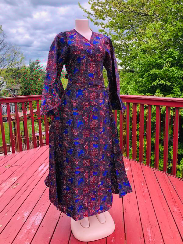 Image of Long dress long sleeve one size