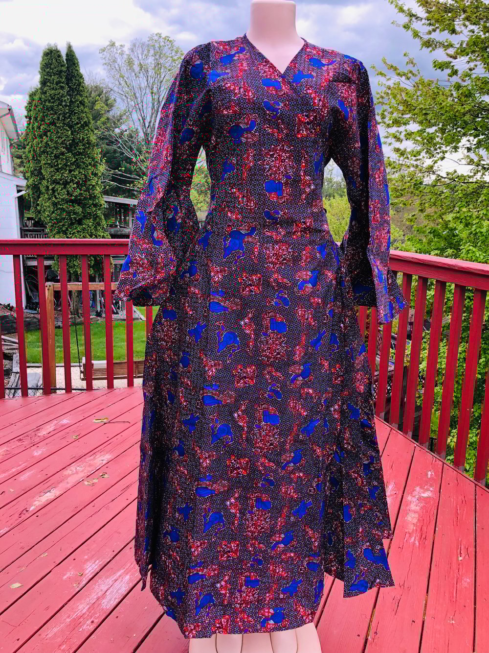Image of Long dress long sleeve one size